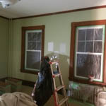 Interior Painting, Drywall and New Ceiling Fans in Worcester Ma