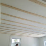 Interior Painting, Drywall and New Ceiling Fans in Worcester Ma