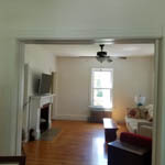 Interior Painting, Drywall and New Ceiling Fans in Worcester Ma