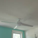 Interior Painting, Drywall and New Ceiling Fans in Worcester Ma