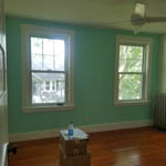 Interior Painting, Drywall and New Ceiling Fans in Worcester Ma