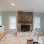 Kitchen Cabinet Painting & Living Room Painting in Stow MA