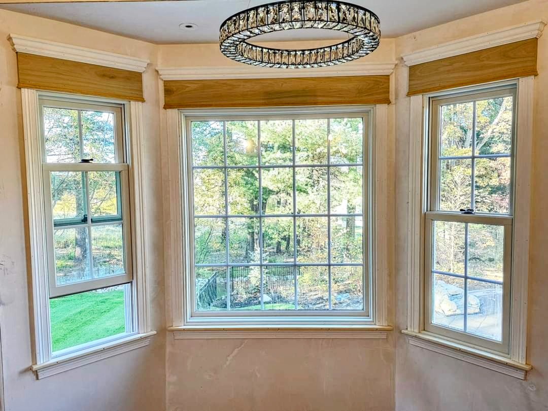 custom built window casings